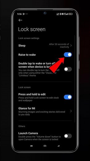 Power button not working problem solved ✅ Xiaomi phone rise to weak up settings #techfrack #shorts
