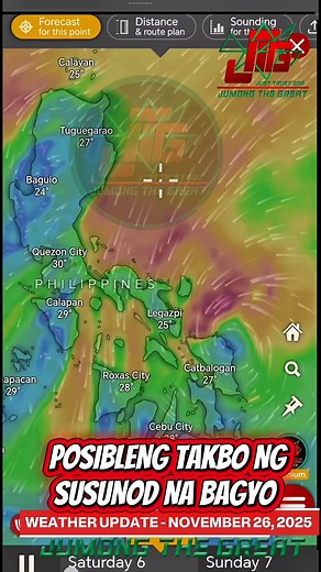 Update sa posibleng takbo ang panibagong Bagyo sa DESYEMBRE ‼️‼️Babala plss wag download at upload para hindi lumalabas na magnanakaw‼️‼️ #jumongweatherupdate #WeatherUpdate | Jumong the Great
