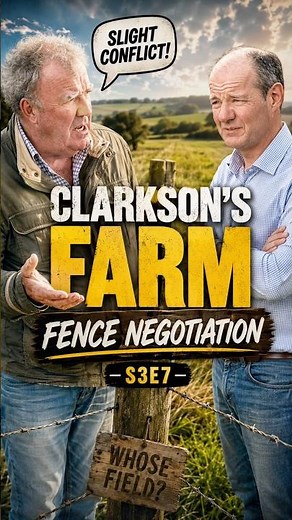 "Climb Over The Fence, Charlie! Clarkson’s Farm
