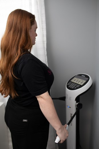 Introducing our InBody Scale, an essential tool for our weight management program. The InBody Scale provides comprehensive body analysis by measuring your weight, muscle mass, body fat, and water content. This detailed information helps you understand your body composition and track your progress effectively.Call/Text 502-690-6029 to schedule your weight management consultation with Dr.Penne!#bluehalomedspa #louisvilleky #middletownky | Blue Halo Med Spa | Facebook