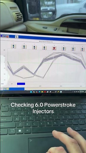 6.0 Powerstroke injector check with Ford IDS