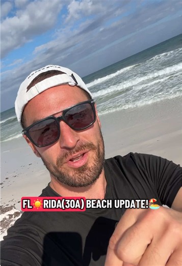 FL☀️RIDA(30A) BEACH UPDATE!🌴 (June 5, 2026) #fyp #FloridaBeach #30a #coastalliving #emeraldcoast