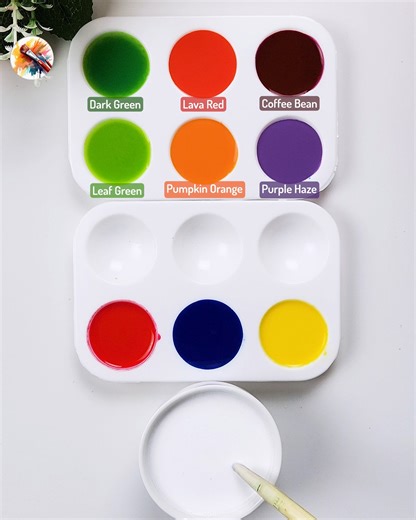 97K views · 198 reactions | Creative satisfying 9 new colors from 3 primary colors | Painting Concept | Facebook