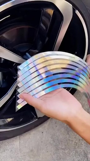 18Pcs Wheel Decal Stripe Lots Reflective Tape Sticker Car#stickershop #stickermaster2021 #stickerlicious #贴纸 #stickermaking #stickerchallenge #菲律宾 #philippinestiktok#stickerlicious #stickerramadan