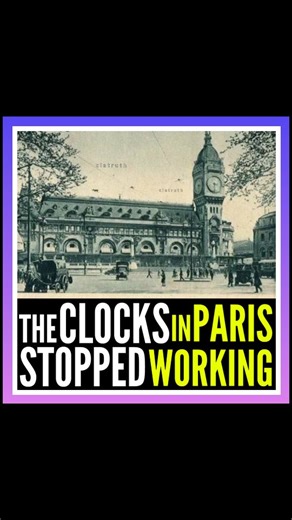 Forbidden truth on Instagram: "🔴 How all the clocks in Paris stopped working 🔺 On the night of December 29 to 30, 1902, a surprising phenomenon occurred in Paris: almost all the pendulum clocks on the walls stopped at 1:05. 🔺 This spectacular event was described in the first issue of the magazine Herald of Knowledge for 1903. The publication states that at that moment the inhabitants of Paris felt dizzy, accompanied by nausea and fainting. 🔺The pendulums in a clock oscillate under the influe