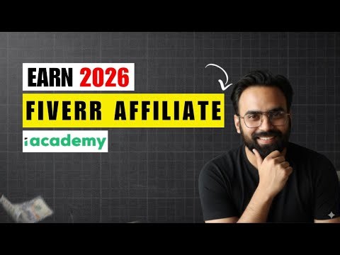 Fiverr Affiliate Marketing Bangla | ঘরে বসে ইনকাম শুরু করুন (Beginner Guide)
