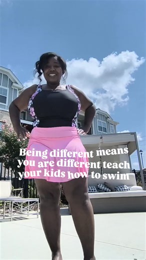Black children do know how to swim when someone teaches them. He taught us how to swim 🏊‍♀️🌊🐠 | Sheri Campbell
