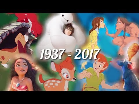 1937 - 2017 || disney & pixar tribute