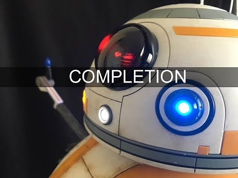 Completing the Bandai 1/2 Scale BB8 Model Kit