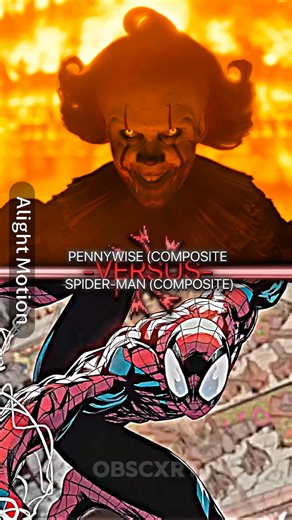 Pennywise Vs Spider-Man