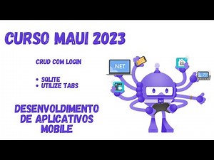 Curso Maui .Net - Criando Projeto e Telas de Login - Parte 1 - Crud com Maui + Sqlite