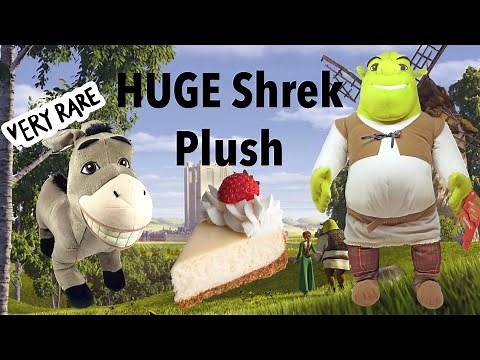 HUGE Shrek & Donkey Plush Reveal~ SML Plush~ Very Rare #sml #plushtoys #shrek