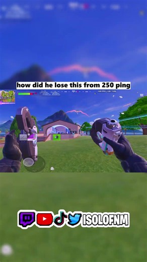 Losing from a 250 ping player like this