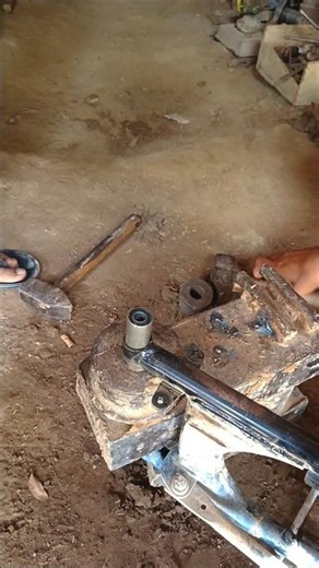 "Amazing Metal Bushing Fix | DIY Metal Work 🔧🔥" #youtubeshorts