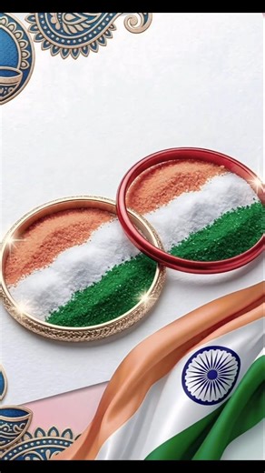 Indian Flag Design #shots #independenceday