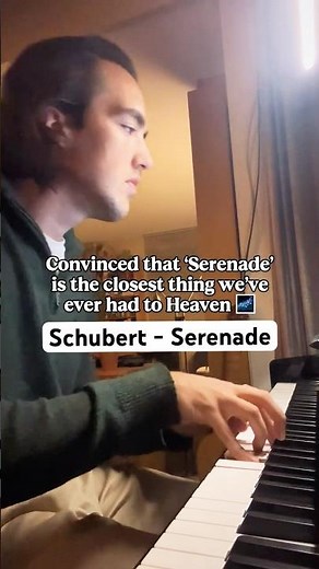 If Heaven Was a Sound… (Liszt/Schubert - Serenade) 🌹 #classicalpiano #pianomusic