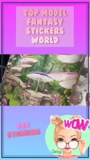 Top Model Fantasy Stickers | Magical Dress-Up & Creative Fun 🦄💖