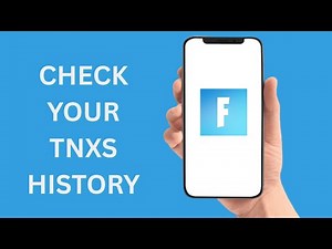 How To Check A Transaction History In Fortnite