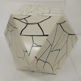 Polished Natural Wooden Bone Side Table, For Restaurant, Office, Hotel, Home, Pattern : Plain at USD 120 / Piece in Delhi