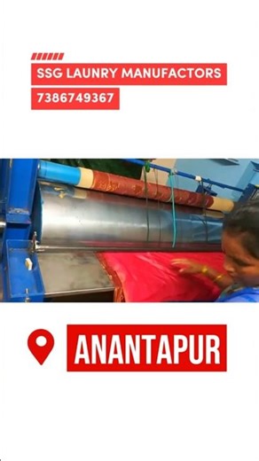 semi automatic Saree roll press iron machine manufacturers Hyderabad Telangana