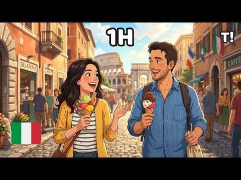 1 Hour of Everyday Italian Dialogues 🇮🇹 | Beginner A1–A2 Listening Training