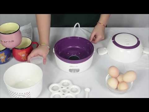 Happy Cooking Life- Bear Electric Lunch Box 3 tier 1.6L Porcelain inner pot