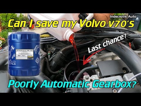Trying to save my P2 Volvo V70 Automatic Gearbox - Fluid Change via Sump Dumps - AW55-51SN