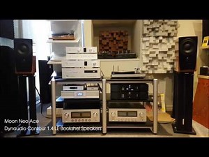 Moon Neo Ace with Dynaudio Contour 1.4 LE Bookshelf Speakers