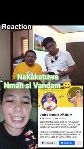 Wala na daw pera si kuya oliver Say vandam #ccto #daddyfrankieofficial #reaction | maria Amor