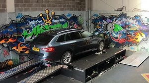 Skoda super b has been in today for stage one remap and dyno hitting 180BHP awaiting further adjustments | Carlton Tuning Ltd | Facebook