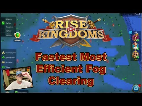ROK Rise of Kingdoms Fastest Fog Removal. Clear the map of fog quickly and efficiently.