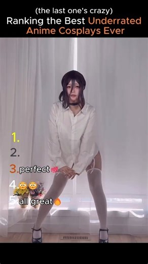 Ranking the Best Underrated Anime Cosplays Ever #cosplay