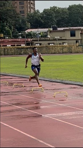 Small Hurdles Running Training #shorts #trending #motivation