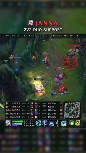 Janna + Varus 2v2 DUO SUPPORT | EUW Master Patch 26.19 #shorts