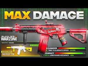 the FASTEST KILLING GUN in BO6 WARZONE for SEASON 6 RIGHT NOW! (Best Warzone 3 Meta Loadout)