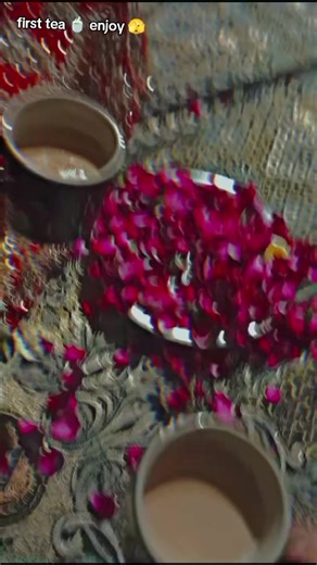 First Tea Time Enjoyment