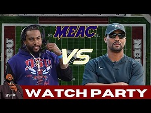 🚨 MEAC Showdown: Delaware State vs NCCU | Live Watch Party & Live Reactions
