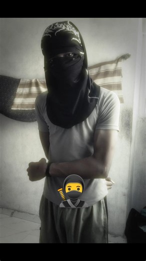 Ninja mask tutorial 🥷🏻 #tutorialvideo #ninja #marks #short
