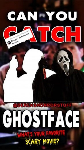 Can you catch him? #reels #ghostface #scream #screammovie #ScreamVI #NeveCampbell #courtneycox #DavidArquette #drewbarrymore #reelsfb #reelsvideo #reelsviral #reels2023 #viralreels #viral2023 #viralshorts #trending #trendingnow #trendingreels #trendingaudio #petergriffin #familyguy | Dereks Horror Stuff