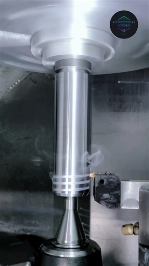 High-Speed CNC Threading Process #cncmachine #usa