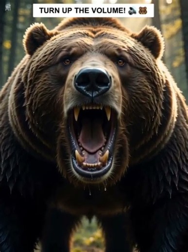 More Animal Sounds: What Does a Bear Sound Like? 🐻🔊 #shortsvideo