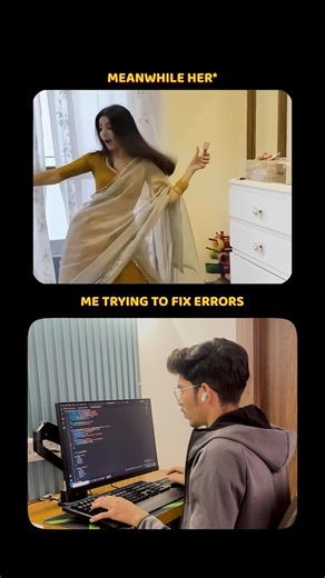 Akshat Singh | Syntax theek kar raha tha… par emotions auto-run ho rahe the 😅❤️ . . [funny , comedy, meme , developers, coding , programming, wed... | Instagram