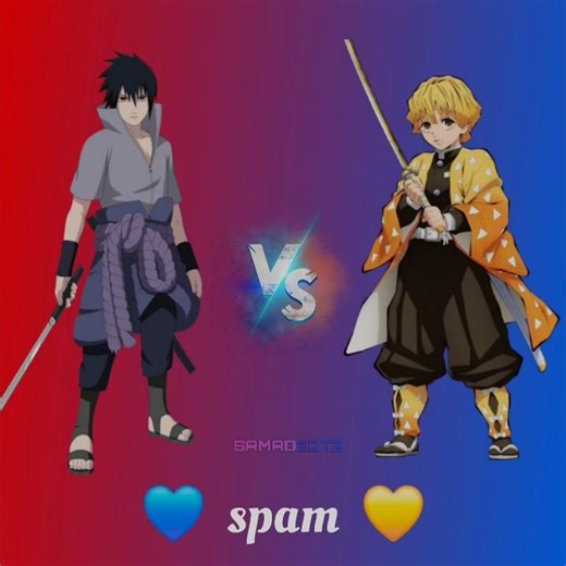 sasuke vs Zenitsu
