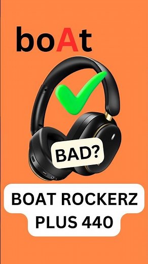 boAt Rockerz Plus 440 Real Review – Good or Bad? 🔥 #boat Best Headphone Under 2000