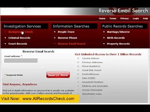 How to Do INSTANT Reverse Email Lookup Online