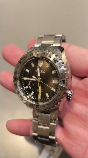 Seiko Prospex LX Line Spring Drive GMT Watch SNR025