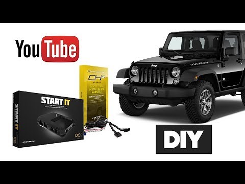 How To Install Remote Start Jeep Wrangler OEM Key 2007 - 2017 | DIY