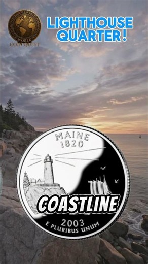2003 Maine Quarter Worth Money? Famous Lighthouse Coin!
