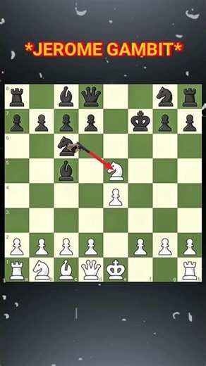 JEROME GAMBIT #chess #ytshorts #shorts