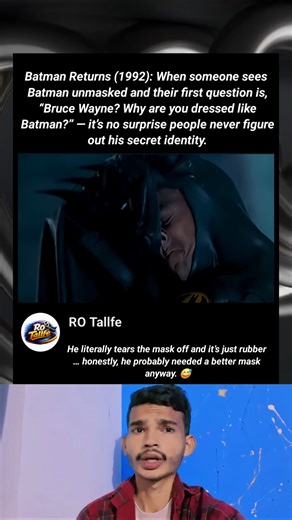 Batman Returns (1992) | The Funny Identity Reveal Detail